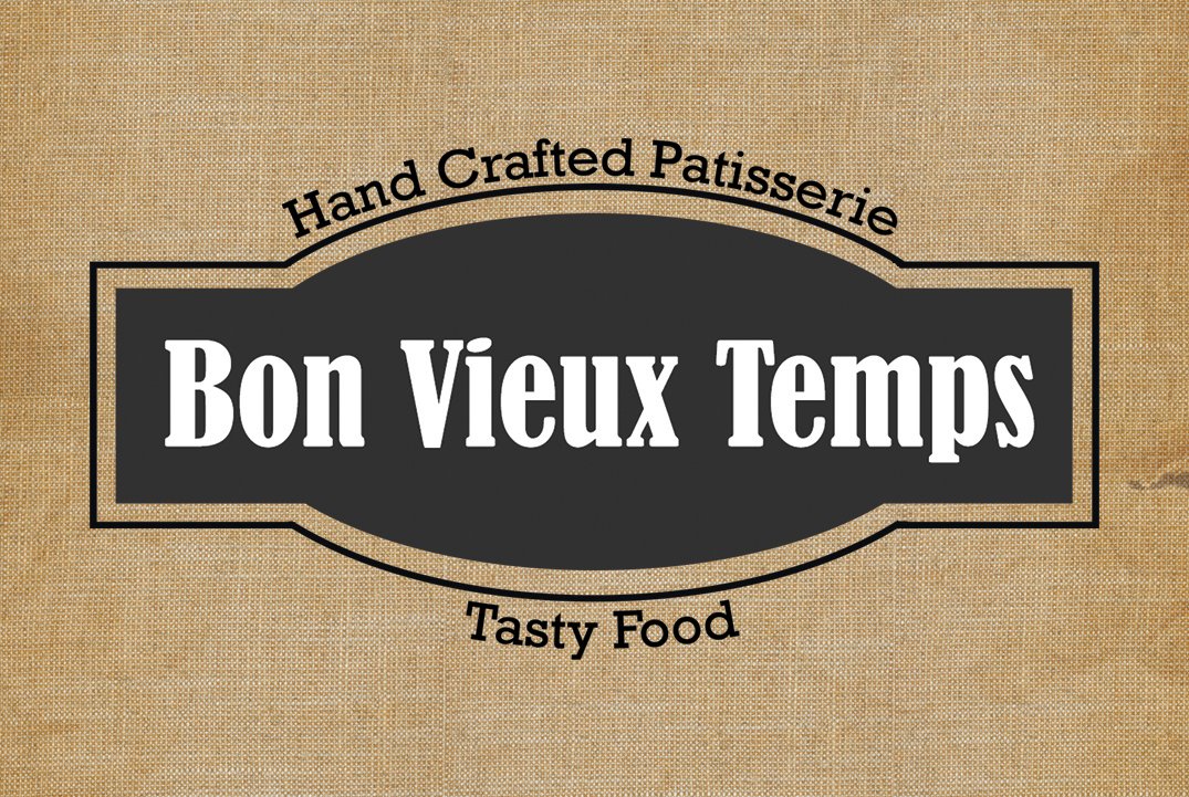 Bon Vieux Temps business card back designed by 9WEB