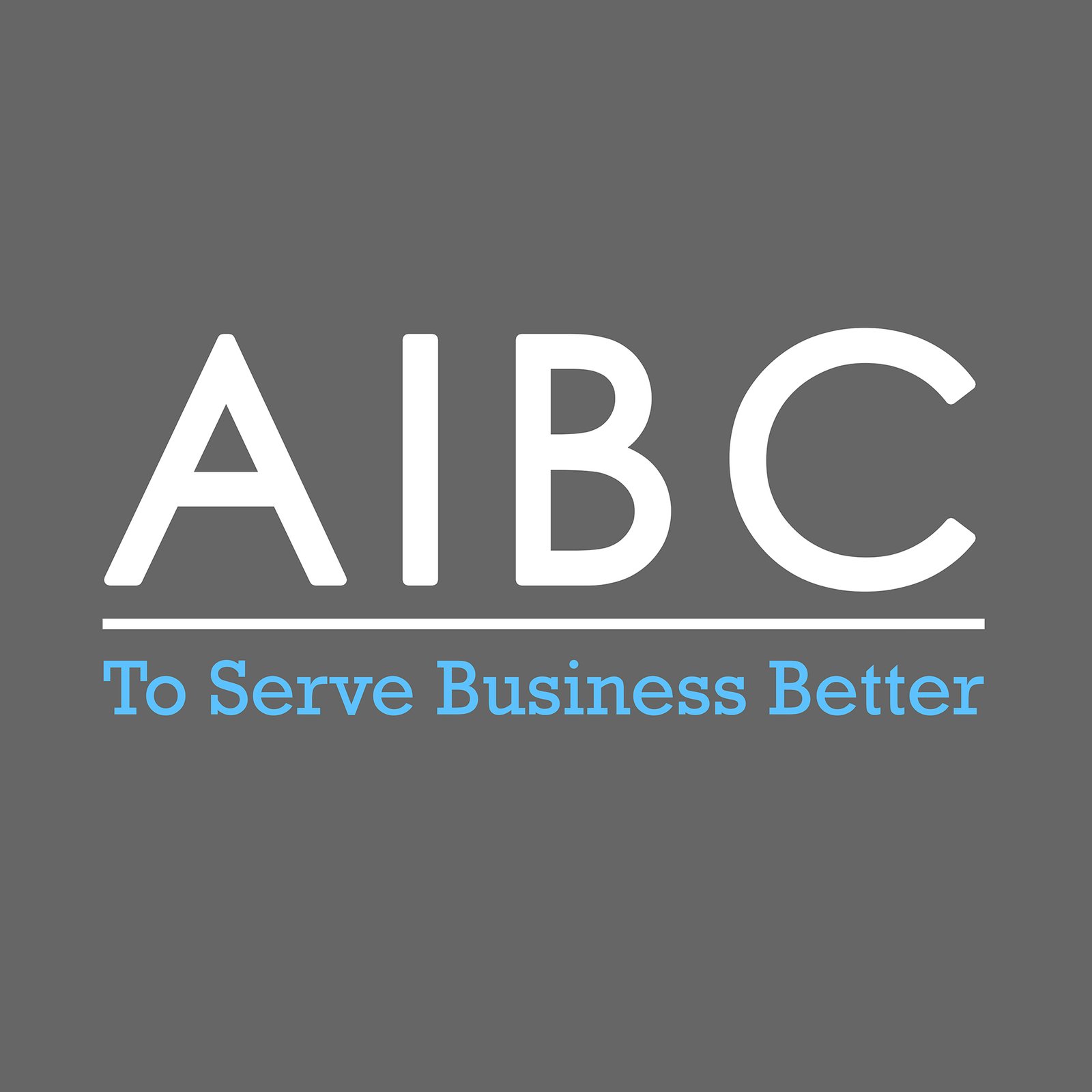 AIBC logo design by 9WEB London