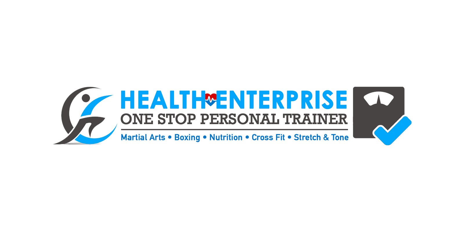 Health Enterprise logo design by 9WEB London
